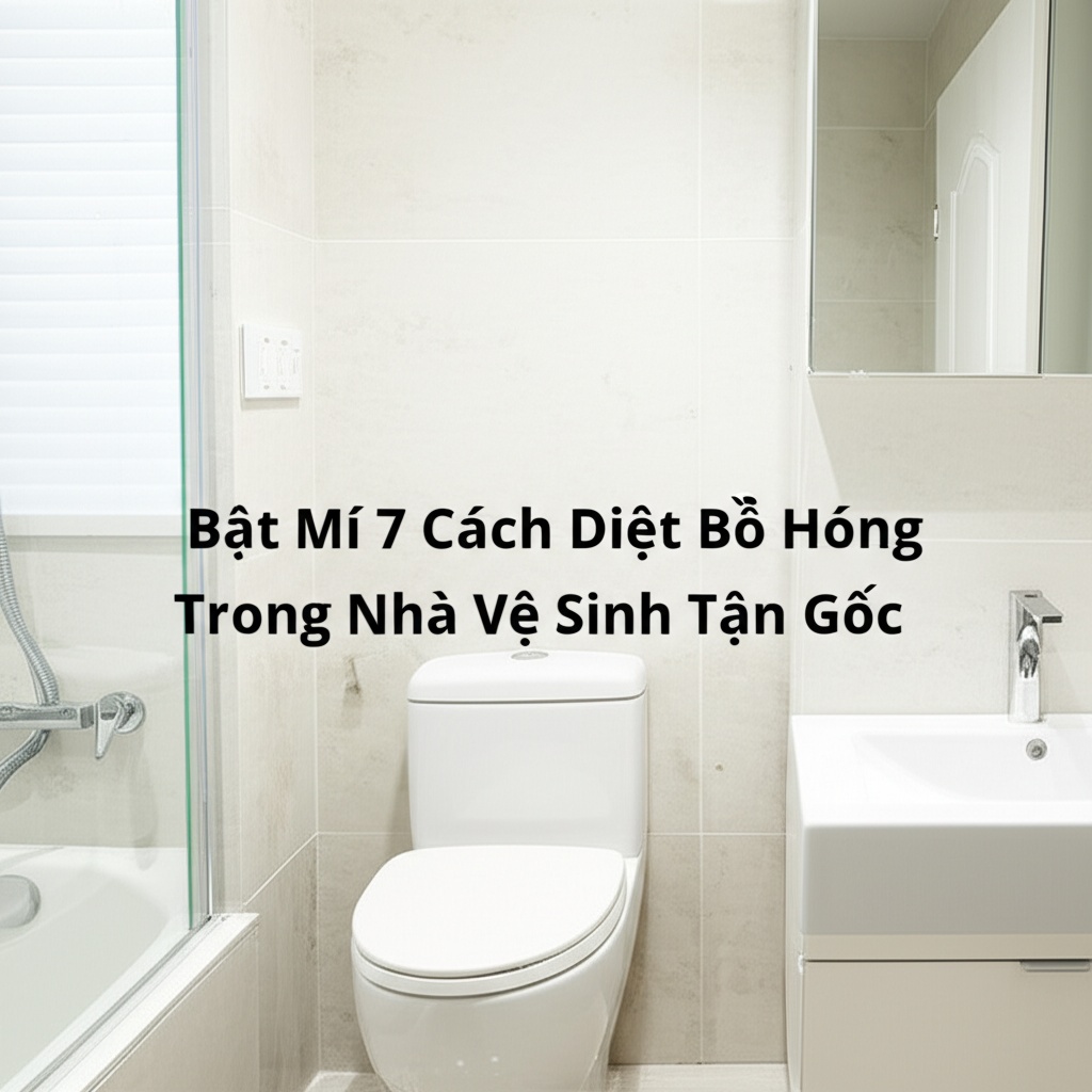 Hình minh họa cho bài viết: Bật Mí 7 Cách Diệt Bồ Hóng Trong Nhà Vệ Sinh Tận Gốc, An Toàn