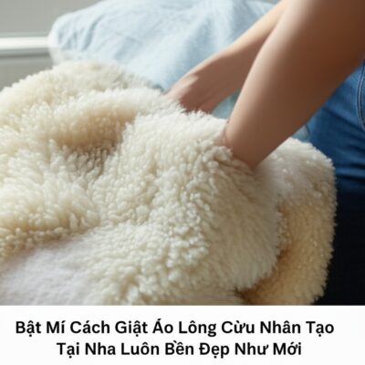 Bật Mí Cách Giặt Áo Lông Cừu Nhân Tạo Tại Nhà Luôn Bền Đẹp Như Mới