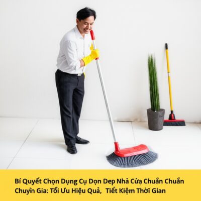 Bí Quyết Chọn Dụng Cụ Dọn Dẹp Nhà Cửa Chuẩn Chuyên Gia: Tối Ưu Hiệu Quả, Tiết Kiệm Thời Gian