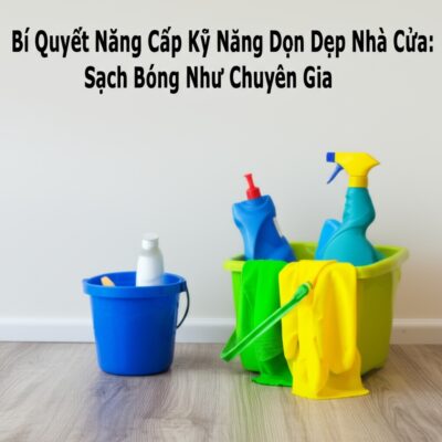 Bí Quyết Nâng Cấp Kỹ Năng Dọn Dẹp Nhà Cửa: Sạch Bóng Như Chuyên Gia
