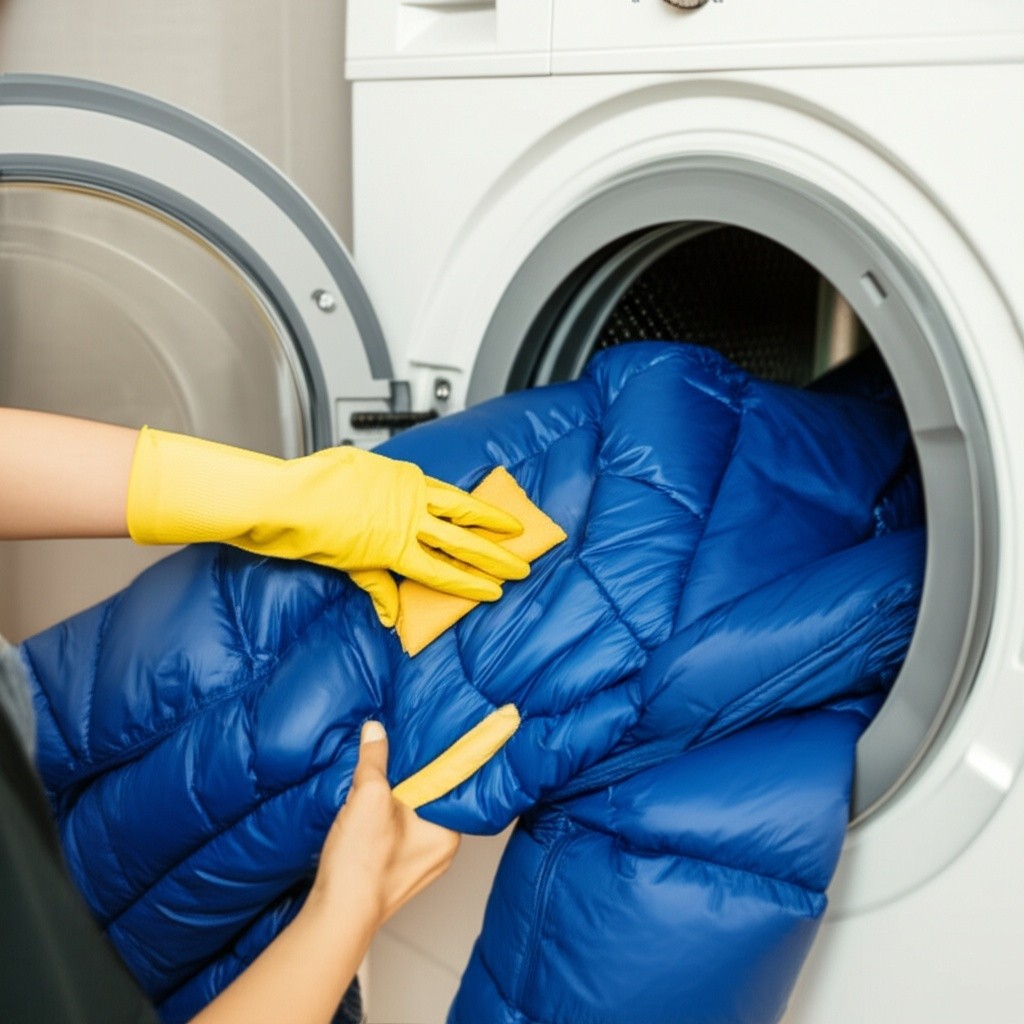 Hình minh họa cho bài viết: Bí quyết vàng: Cách giặt áo lông vũ hết mùi hôi ngay tại nhà và khi nào cần chuyên gia