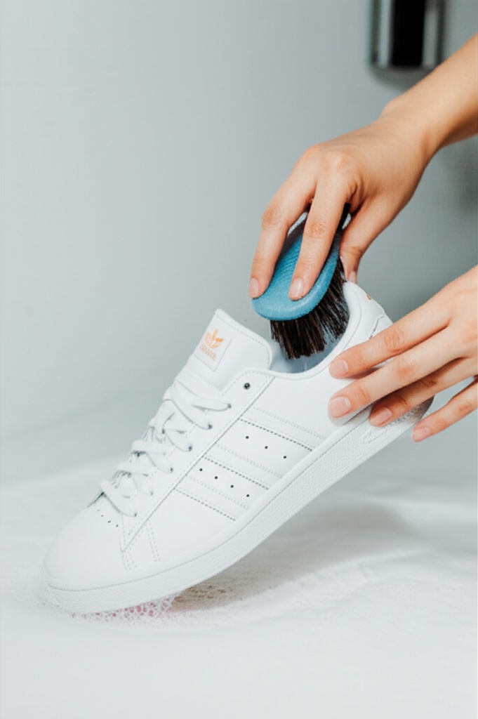 Hình minh họa cho bài viết: Cách Giặt Giày Adidas Đúng Chuẩn Tại Nhà: Bí Quyết Giữ Giày Luôn Như Mới