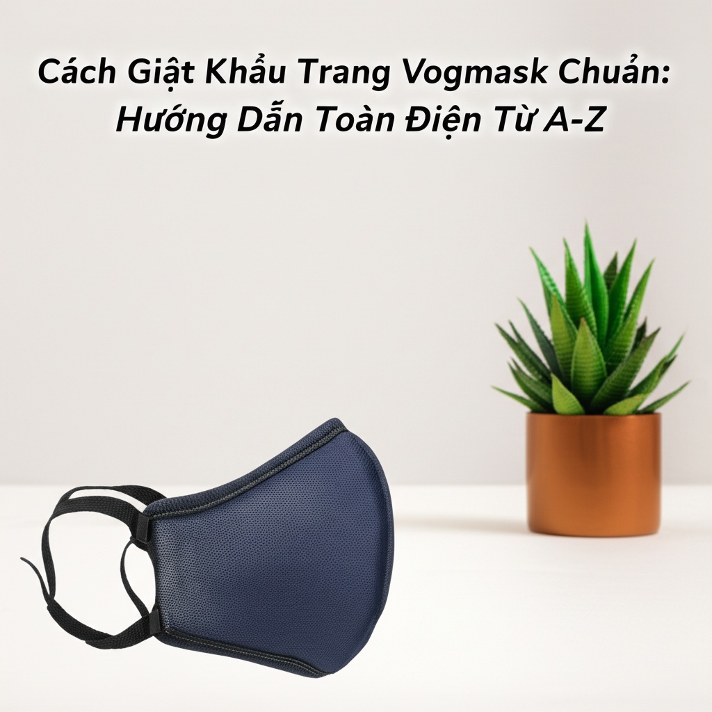 Hình minh họa cho bài viết: Cách Giặt Khẩu Trang Vogmask Đúng Chuẩn: Hướng Dẫn Toàn Diện Từ A-Z