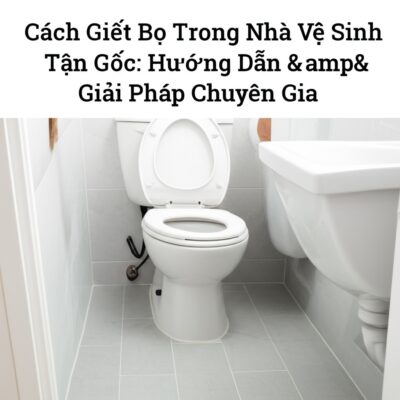 Cách Giết Bọ Trong Nhà Vệ Sinh Tận Gốc: Hướng Dẫn & Giải Pháp Chuyên Gia