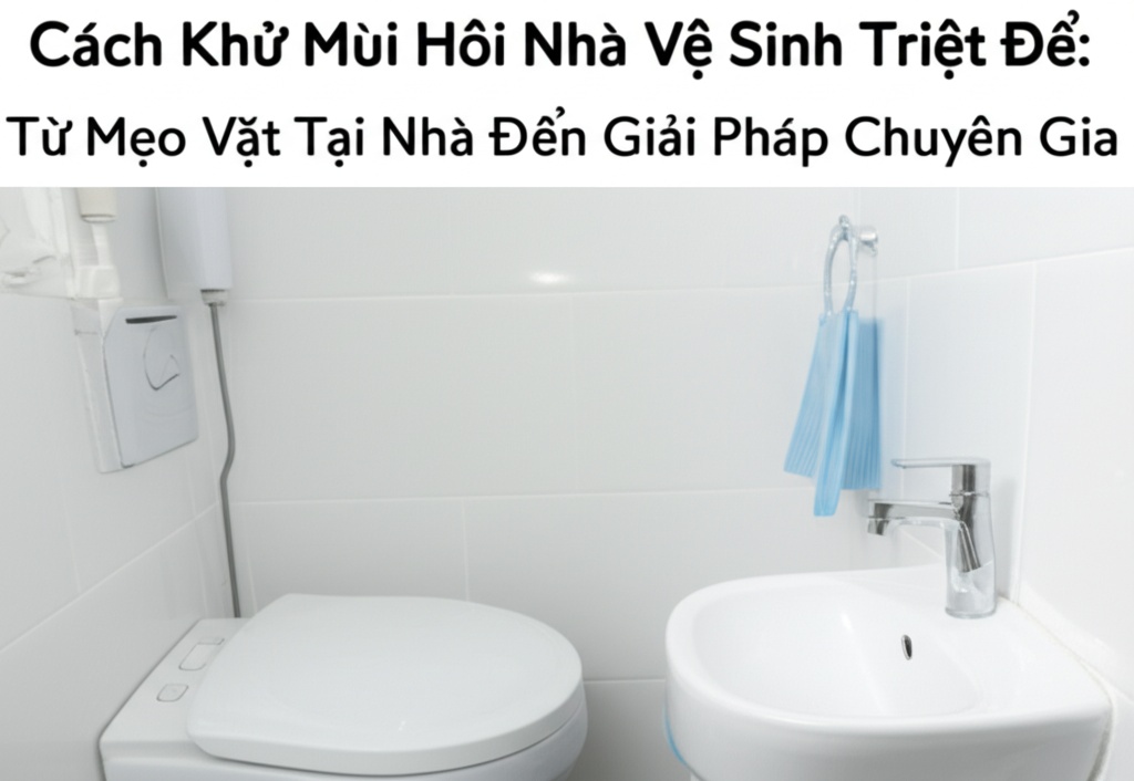 Hình minh họa cho bài viết: Cách Khử Mùi Hôi Nhà Vệ Sinh Triệt Để: Từ Mẹo Vặt Tại Nhà Đến Giải Pháp Chuyên Gia
