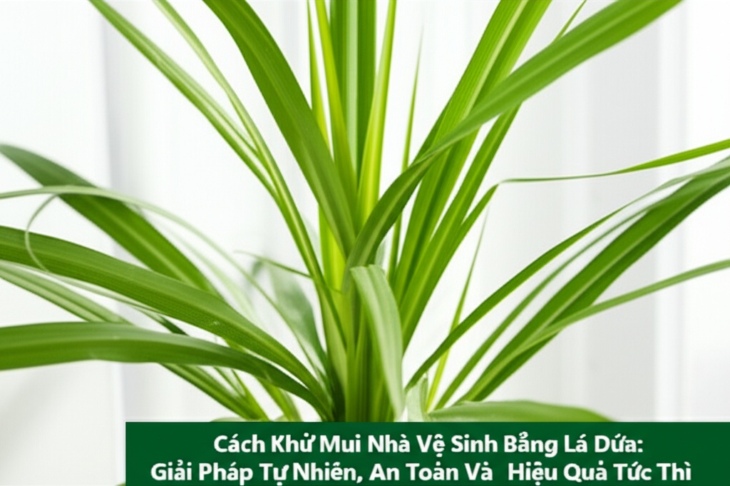 Hình minh họa cho bài viết: Cách Khử Mùi Nhà Vệ Sinh Bằng Lá Dứa: Giải Pháp Tự Nhiên, An Toàn Và Hiệu Quả Tức Thì