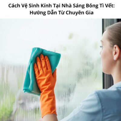 Cách Vệ Sinh Kính Tại Nhà Sáng Bóng Không Tì Vết: Hướng Dẫn Từ Chuyên Gia