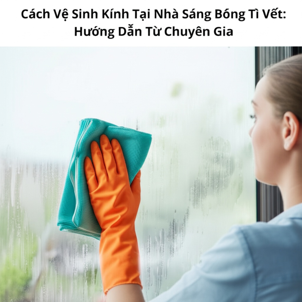 Hình minh họa cho bài viết: Cách Vệ Sinh Kính Tại Nhà Sáng Bóng Không Tì Vết: Hướng Dẫn Từ Chuyên Gia