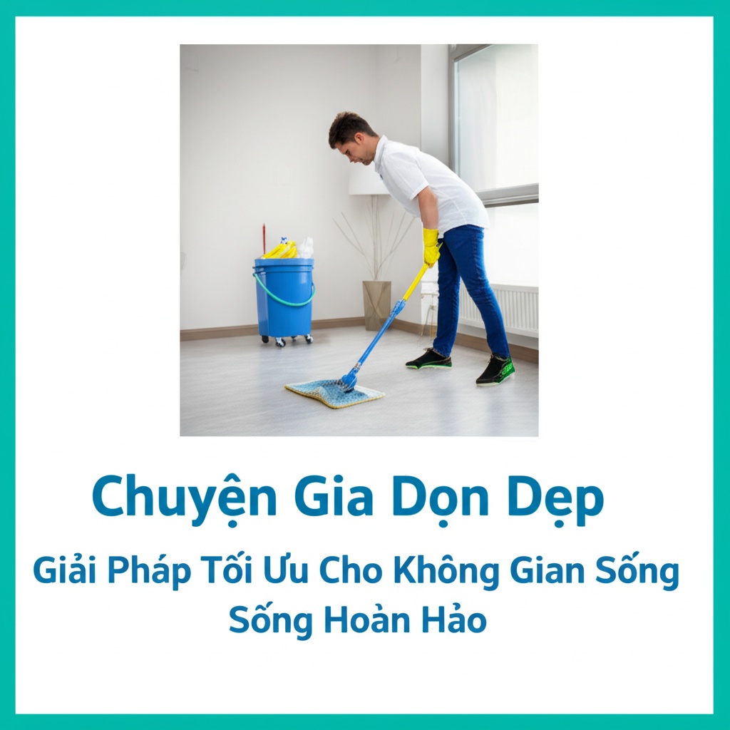 Hình minh họa cho bài viết: Chuyên Gia Dọn Dẹp: Giải Pháp Tối Ưu Cho Không Gian Sống Hoàn Hảo