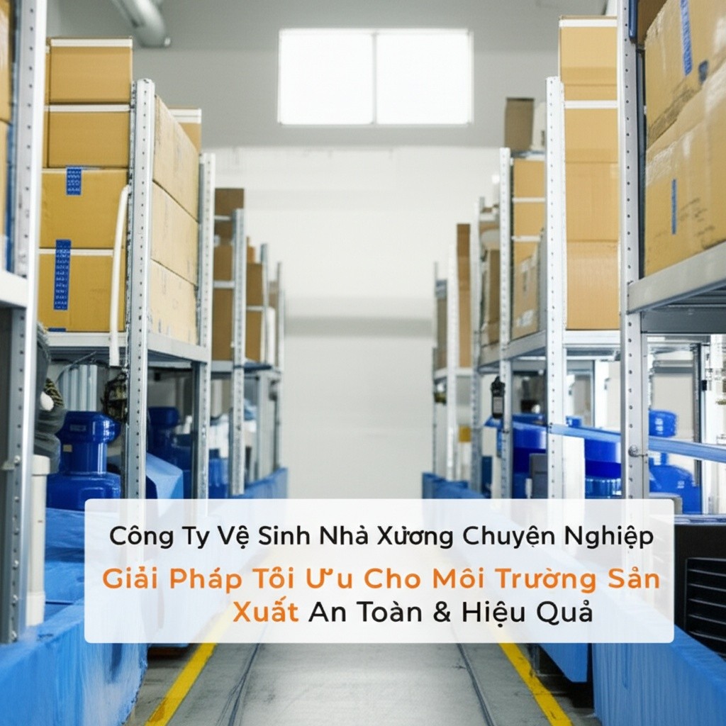 Hình minh họa cho bài viết: Công Ty Vệ Sinh Nhà Xưởng Chuyên Nghiệp: Giải Pháp Tối Ưu Cho Môi Trường Sản Xuất An Toàn & Hiệu Quả