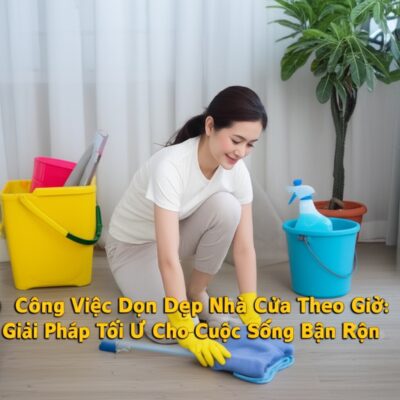 Công Việc Dọn Dẹp Nhà Cửa Theo Giờ: Giải Pháp Tối Ưu Cho Cuộc Sống Bận Rộn