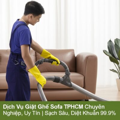 Dịch Vụ Giặt Ghế Sofa TPHCM Chuyên Nghiệp, Uy Tín | Sạch Sâu, Diệt Khuẩn 99.9%