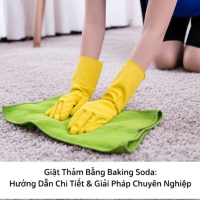 Giặt Thảm Bằng Baking Soda: Hướng Dẫn Chi Tiết & Giải Pháp Chuyên Nghiệp