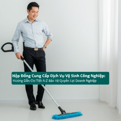 Hợp Đồng Cung Cấp Dịch Vụ Vệ Sinh Công Nghiệp: Hướng Dẫn Chi Tiết A-Z Bảo Vệ Quyền Lợi Doanh Nghiệp