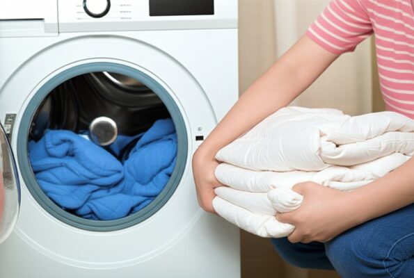 Hướng Dẫn Chi Tiết Cách Giặt Mền Bằng Máy Giặt Tại Nhà Đúng Chuẩn, Thơm Mềm Như Mới