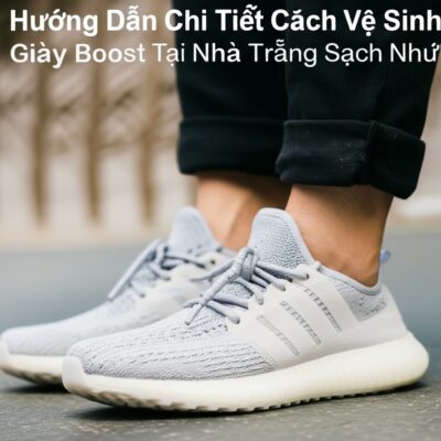 Hướng Dẫn Chi Tiết Cách Vệ Sinh Giày Boost Tại Nhà Trắng Sạch Như Mới