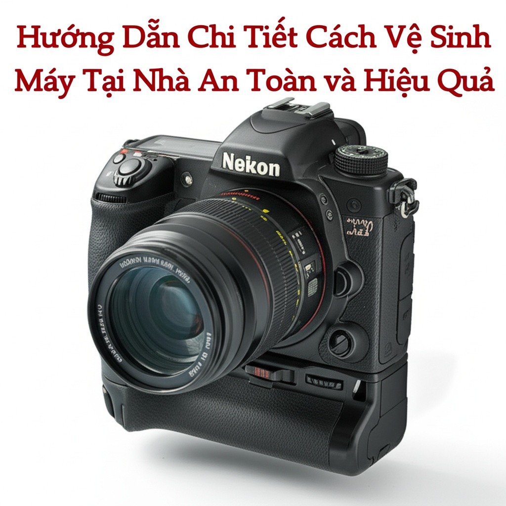 Hình minh họa cho bài viết: Hướng Dẫn Chi Tiết Cách Vệ Sinh Máy Ảnh Tại Nhà An Toàn và Hiệu Quả