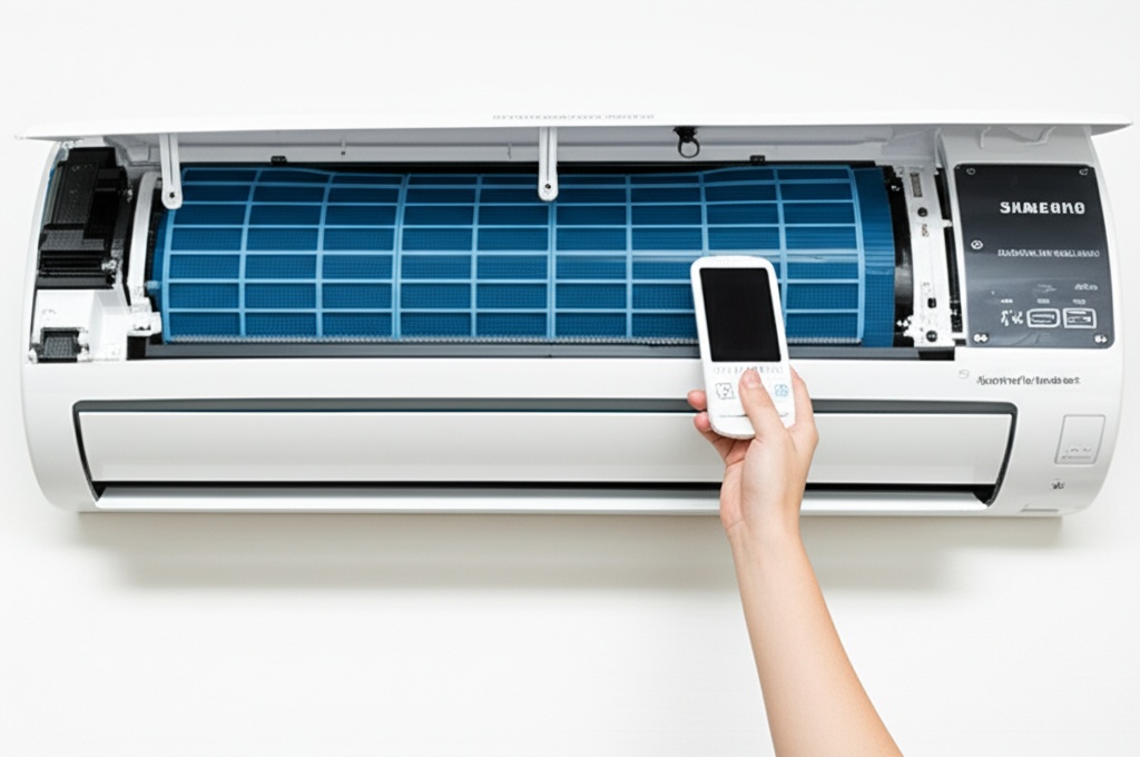 Hình minh họa cho bài viết: Hướng Dẫn Chi Tiết Cách Vệ Sinh Máy Lạnh Samsung Tại Nhà (A-Z) Đúng Kỹ Thuật
