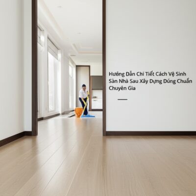 Hướng Dẫn Chi Tiết Cách Vệ Sinh Sàn Nhà Sau Xây Dựng Đúng Chuẩn Chuyên Gia