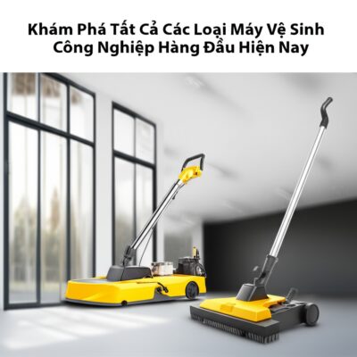 Khám Phá Tất Cả Các Loại Máy Vệ Sinh Công Nghiệp Hàng Đầu Hiện Nay
