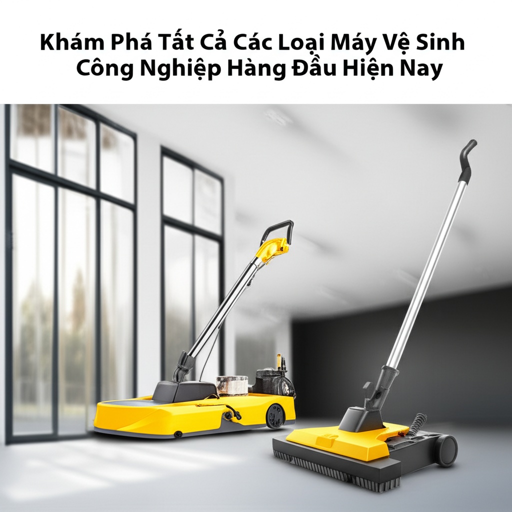 Hình minh họa cho bài viết: Khám Phá Tất Cả Các Loại Máy Vệ Sinh Công Nghiệp Hàng Đầu Hiện Nay