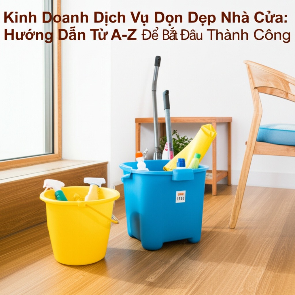 Hình minh họa cho bài viết: Kinh Doanh Dịch Vụ Dọn Dẹp Nhà Cửa: Hướng Dẫn Từ A-Z Để Bắt Đầu Thành Công