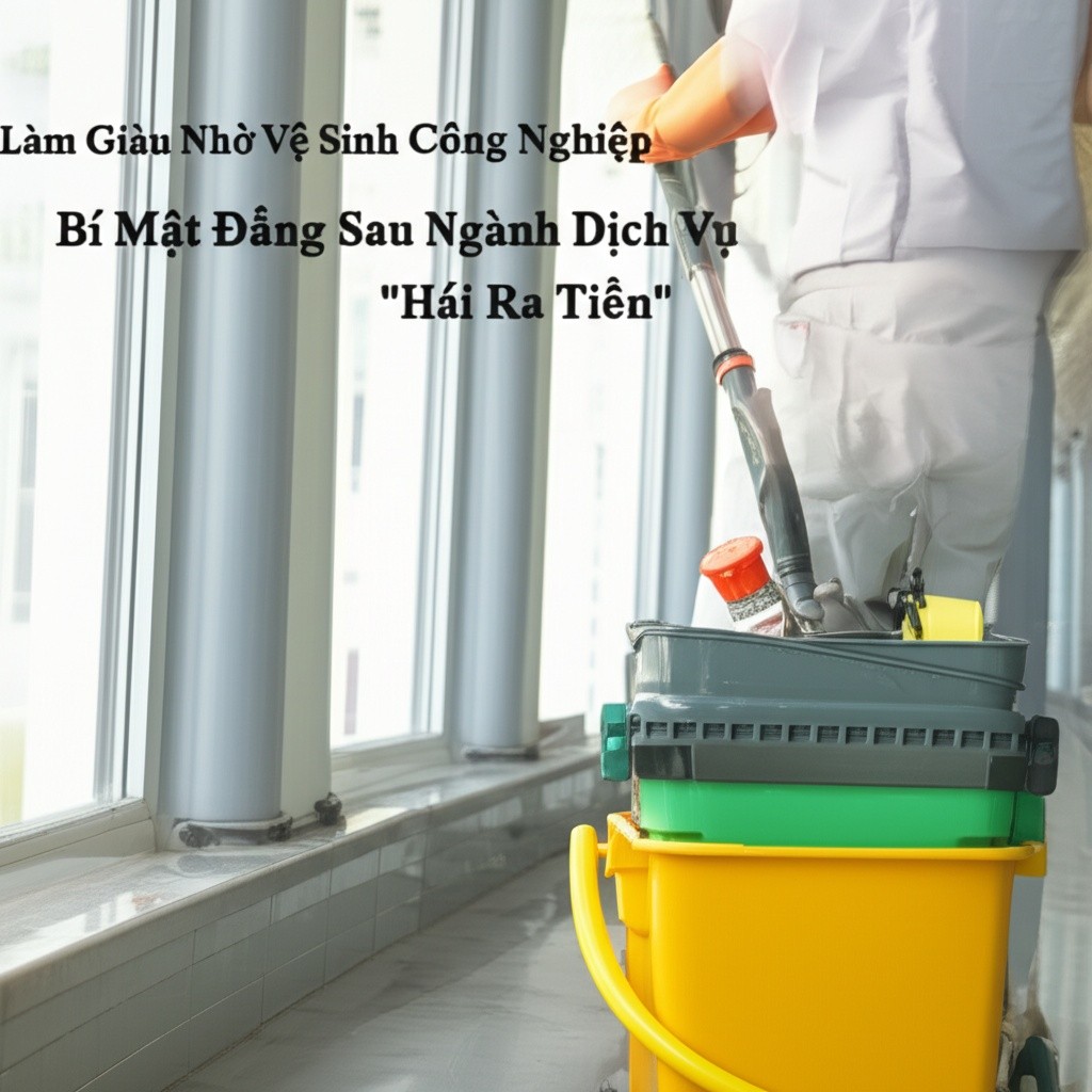 Hình minh họa cho bài viết: Làm Giàu Nhờ Vệ Sinh Công Nghiệp: Bí Mật Đằng Sau Ngành Dịch Vụ 
