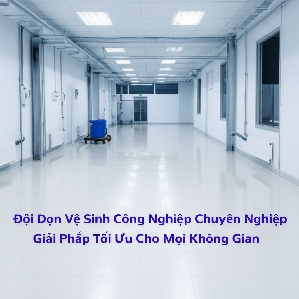 Hình minh họa cho bài viết: Đội Dọn Vệ Sinh Công Nghiệp Chuyên Nghiệp: Giải Pháp Tối Ưu Cho Mọi Không Gian